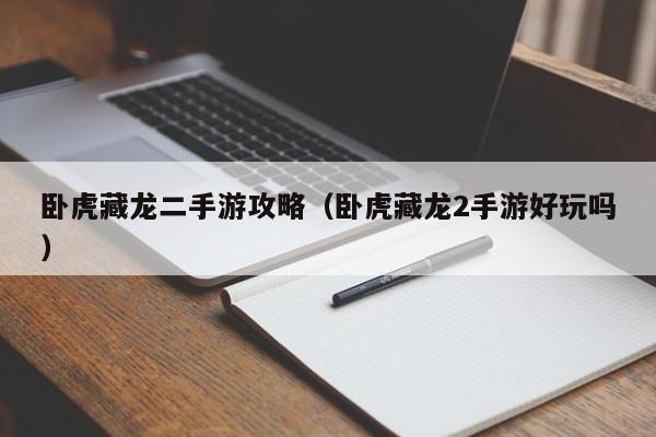 卧虎藏龙二手游攻略（卧虎藏龙2手游好玩吗）