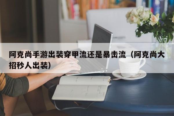 阿克尚手游出装穿甲流还是暴击流（阿克尚大招秒人出装）