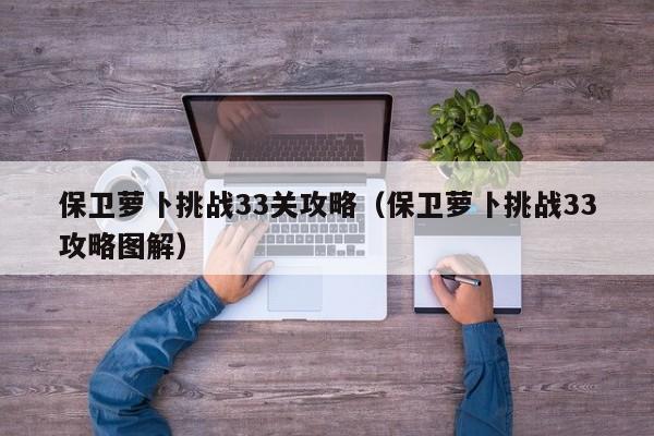 保卫萝卜挑战33关攻略（保卫萝卜挑战33攻略图解）